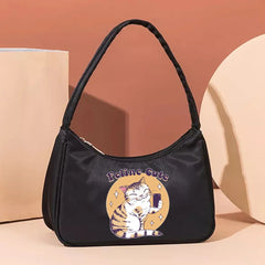 Anime Print Women Shoulder Bag Casual Tote Handbag Organizer Wallet Clutch