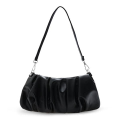 Women's Casual Leather Shoulder Bag - Brown