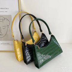 Leather Shoulder Bag Women Totes Handbag Chain