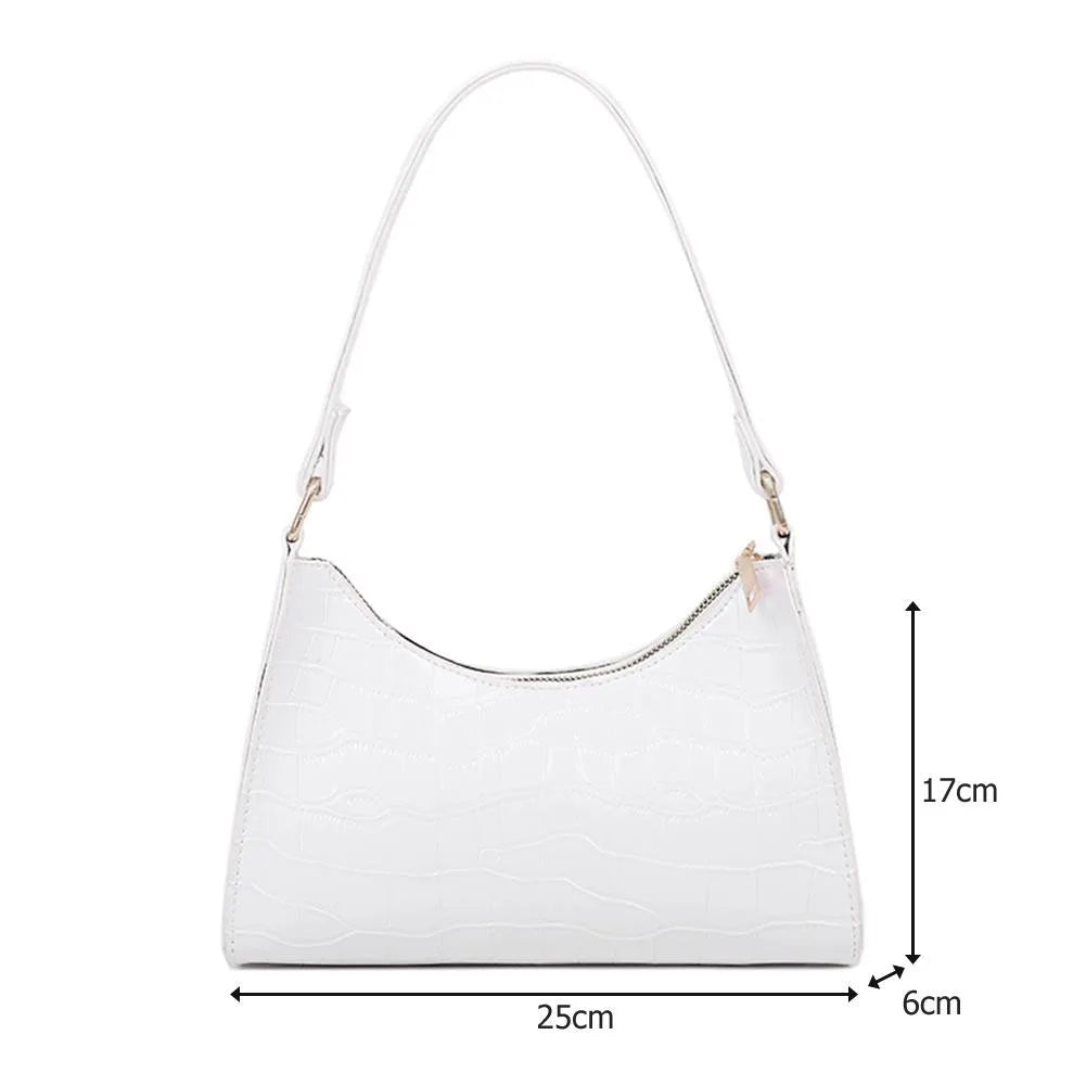 Casual Women Totes Shoulder Bags - Leather Chain Handbag