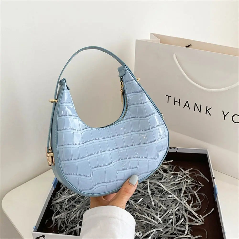 Retro Casual Women Totes Shoulder Bags Female PU Leather Solid Shopping Handbag