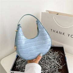 Retro Casual Women Totes Shoulder Bags Female PU Leather Solid Shopping Handbag