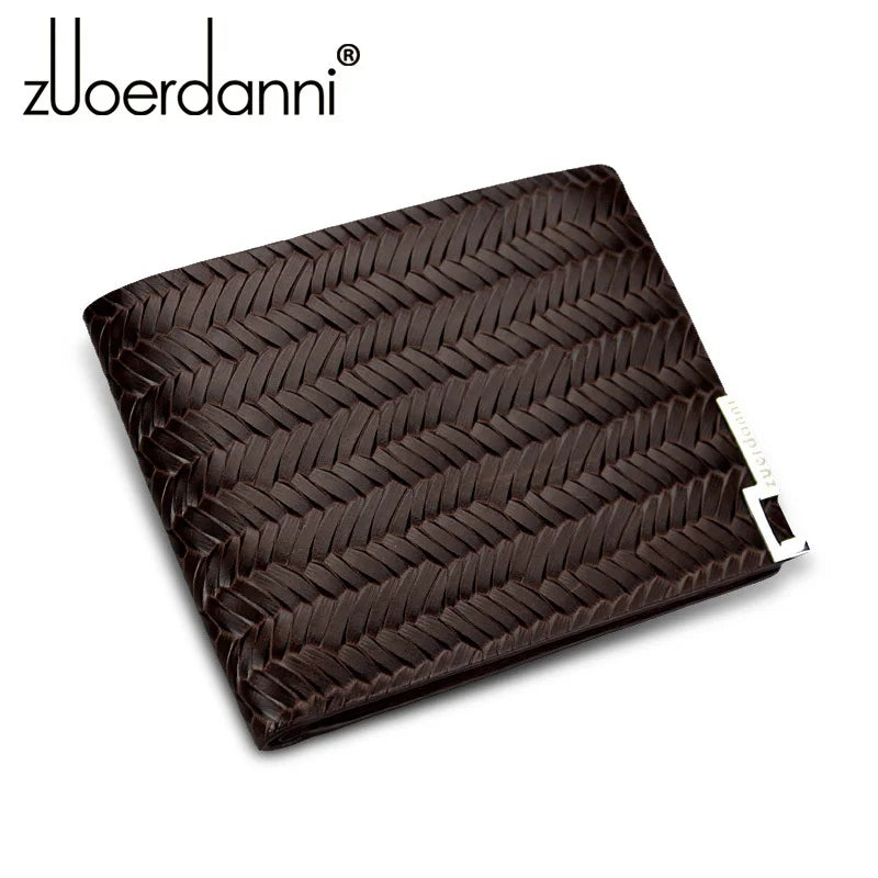 Famous Leather Men Wallets High Gift Small Purse Male Billfold Wallet A132