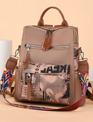 Famous Women Backpack Anti Theft Waterproof Backpack Large Capacity School Bag