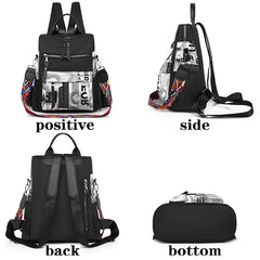 Famous Women Backpack Anti Theft Waterproof Backpack Large Capacity School Bag
