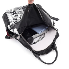 Famous Women Backpack Anti Theft Waterproof Backpack Large Capacity School Bag