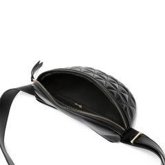 Women's PU Leather Chest Bag Crossbody Waist Sling Phone Pouch