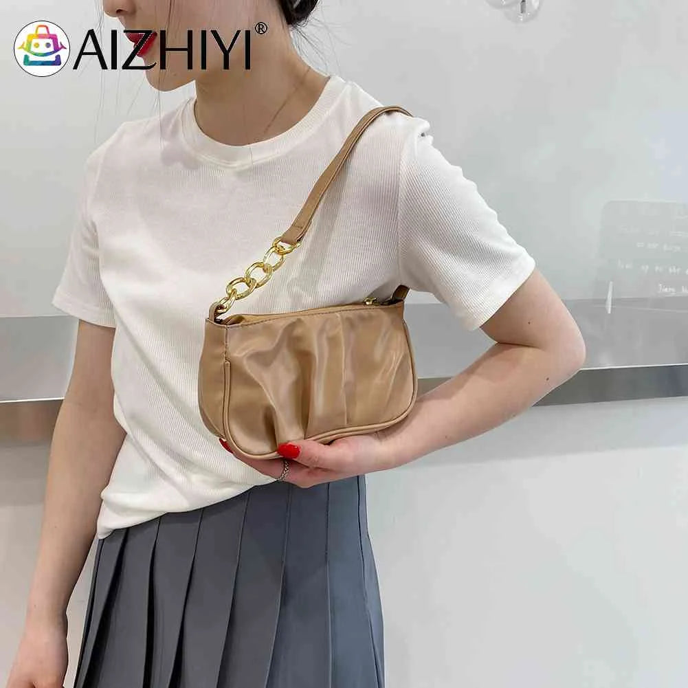 Women's Felt Shoulder Bag Armpit Handbag