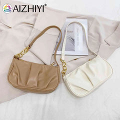 Women's Felt Shoulder Bag Armpit Handbag