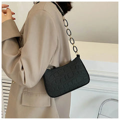 Women's Felt Shoulder Bag Armpit Handbags Purses