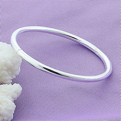 925 Silver Bangle Bracelet for Women Charm Jewelry