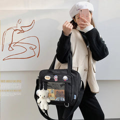 Japanese Crossbody Handbags for High School Girl