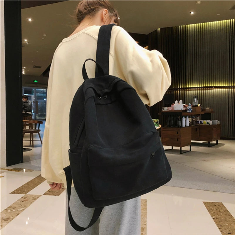 Female Bookbag Women Backpack For Teenagers Girl College Men School Bag