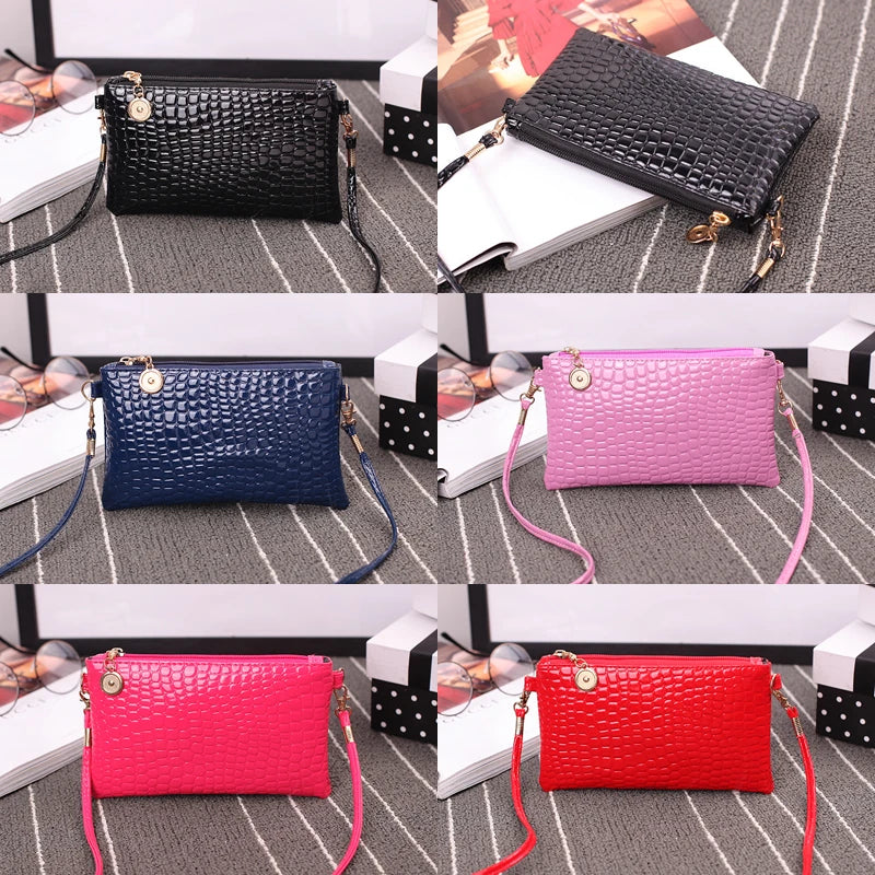 Women Handbags Clutch Lady Classic Shoulder Bag PU Leather Messenger Bags
