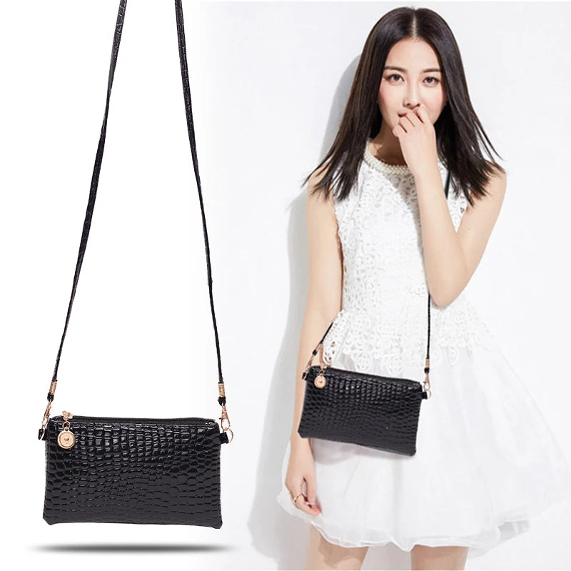 Women Handbags Clutch Lady Classic Shoulder Bag PU Leather Messenger Bags