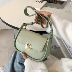 Summer Crossbody Bag Lock Shoulder Handbag Casual Purse