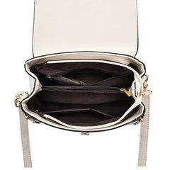 Flap Ladies Hand Bags Large Capacity Leather Handbags