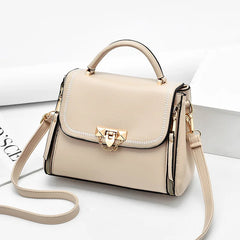 Flap Ladies Hand Bags Large Capacity Leather Handbags