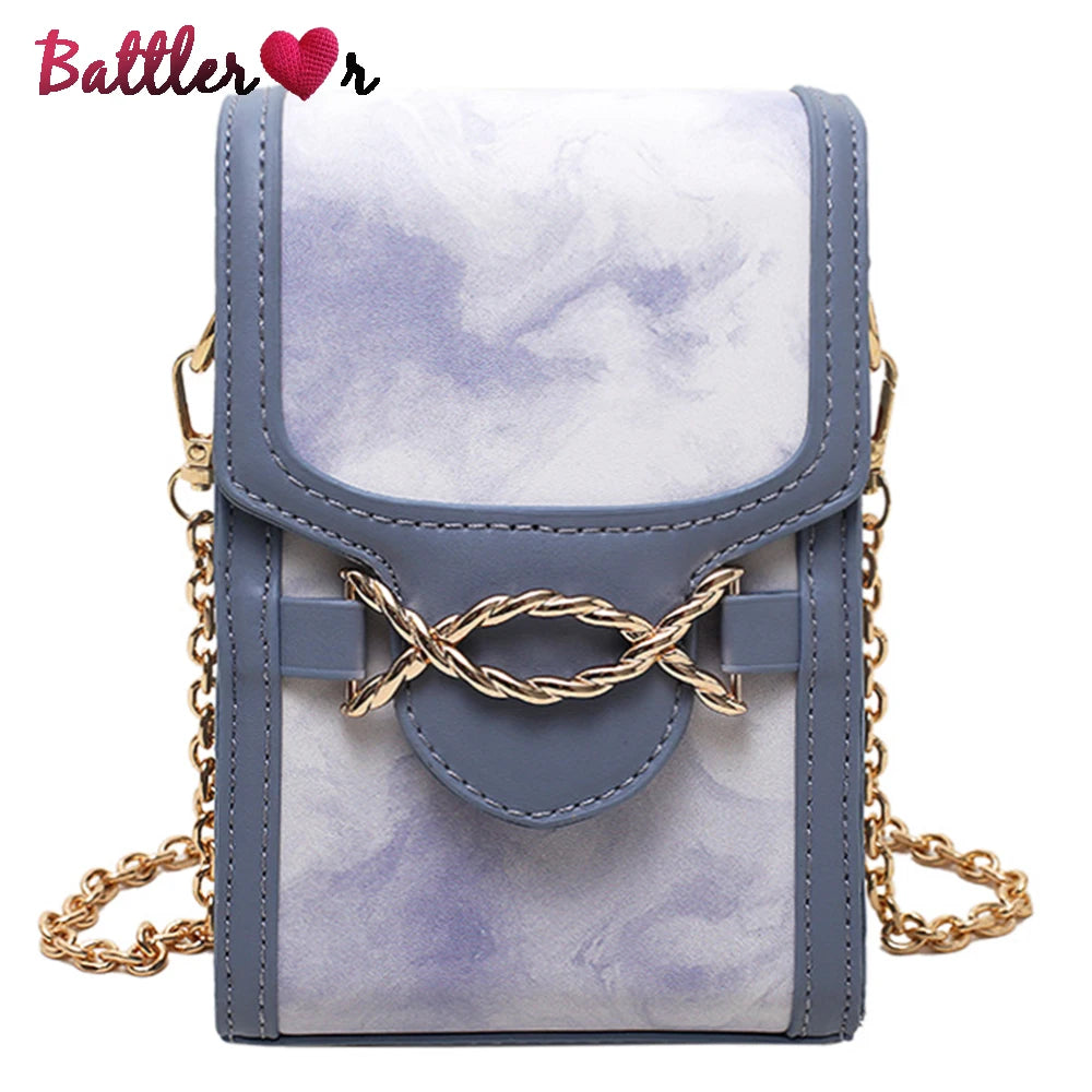 Women Mini Messenger Bags Small Shoulder Phone Bag and Purse Ladies PU Leather
