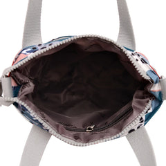Floral Pattern Women Handbag Waterproof Nylon Shoulder Bag