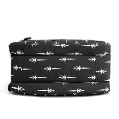Floral Pattern Women Shoulder Bag Waterproof Nylon Handbag
