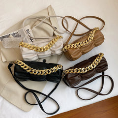 Chain Shoulder Bag for Women Crossbody Satchel