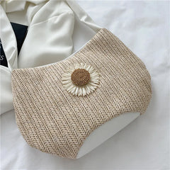 Women Big Size Handbag Tote Casual Flower Printing Canvas Graffiti Shoulder Bag