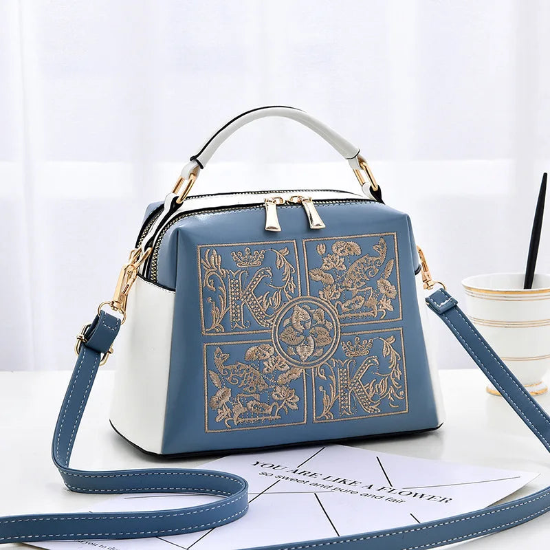 Vintage Crossbody Soft Washed Messenger Flap Bag