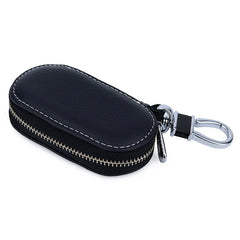 Leather Car Key Wallets Men And Women Housekeeper Keys Organizer
