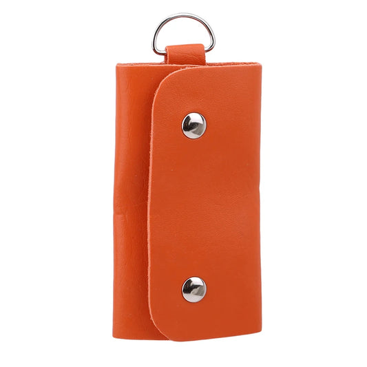 Keychain Organizer Leather Buckle Key Wallet Car Keychain Women Men Key Case