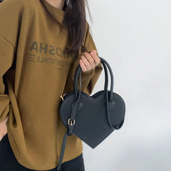 Girly Love Shoulder Bag PU Leather Women's Clutch Purse Handbags