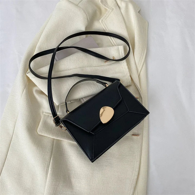 Personalized Patchwork Crossbody Bag Winter Texture Small Handbag