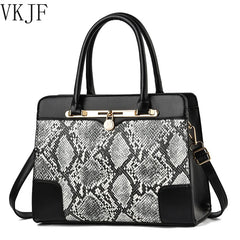 Crocodile Pattern Bucket Bag Women's Shoulder Bag