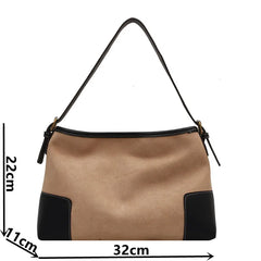 Splicing Shoulder Bag Female Sac A Main