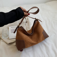 Splicing Shoulder Bag Female Sac A Main