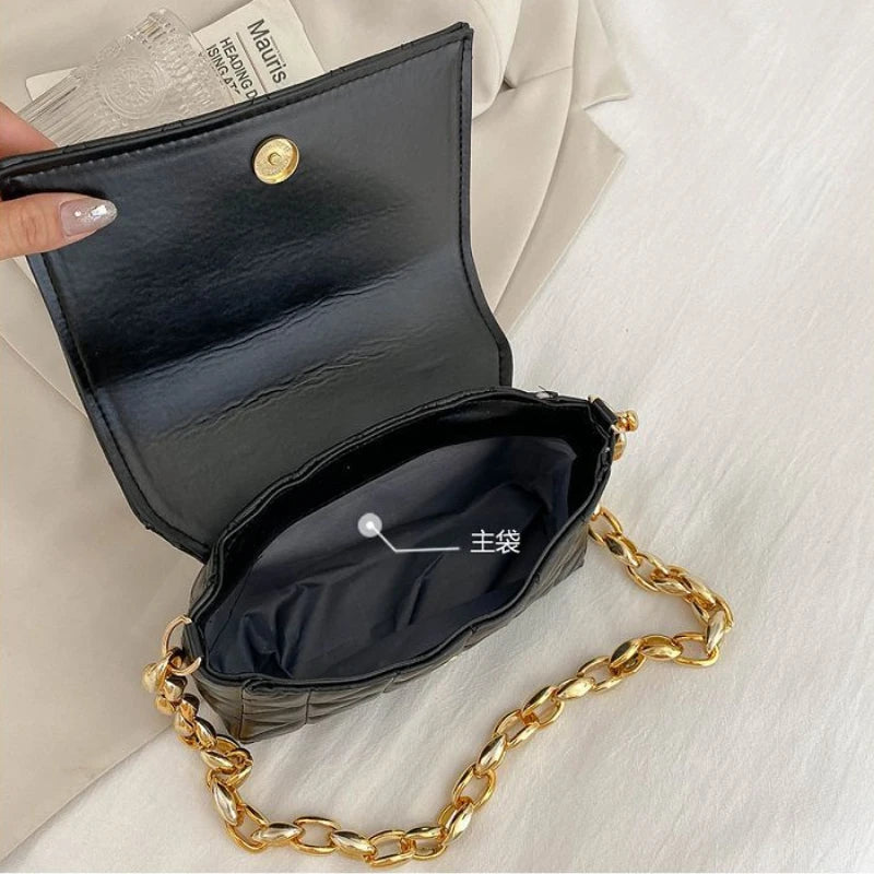 Women's Shoulder Bag Chain PU Leather Handbag