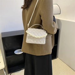 Women's Chain Shoulder Bag PU Leather Handbag