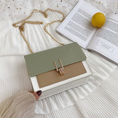 Female Shoulder Bags Chains Crossbody Handbag Small Flap Messenger Bag