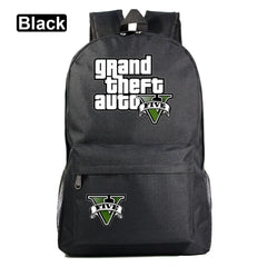 GTA5 Grand Theft Auto V School Bag Boy Girl Backpack