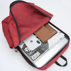 Hot Girl USB Charging Laptop Backpack Student School Bag Women Mochilas