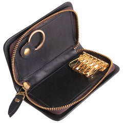 Leather Key Bag Men And Women Multifunction Purse