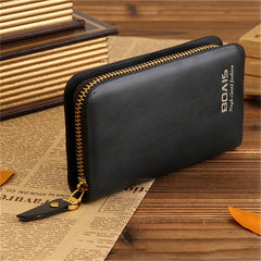 Leather Key Bag Men And Women Multifunction Purse