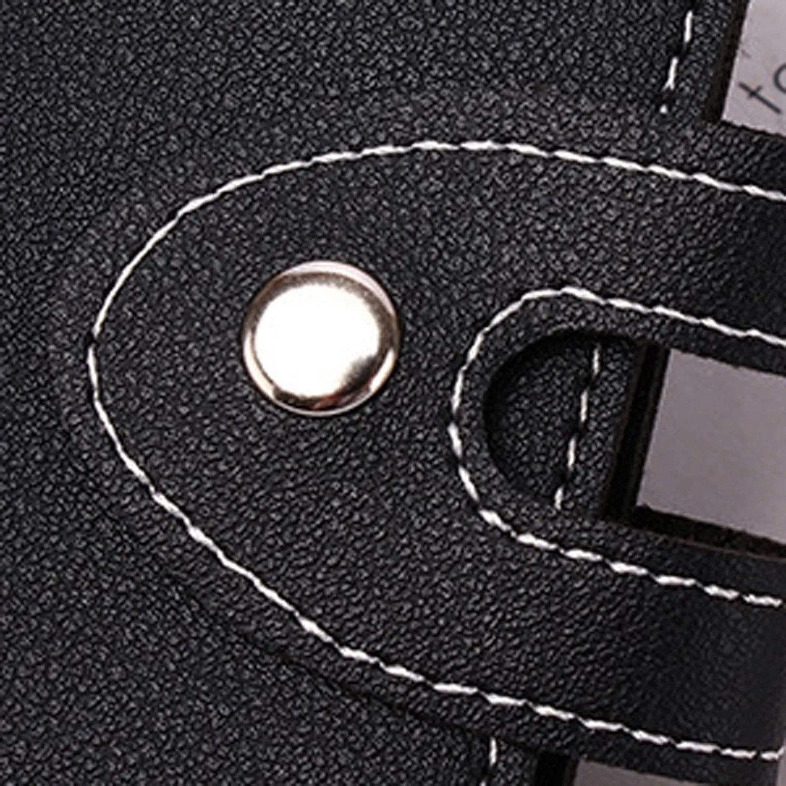 Solid Buttons Long Wallet for Men & Women, Wallet Case with Money Clip