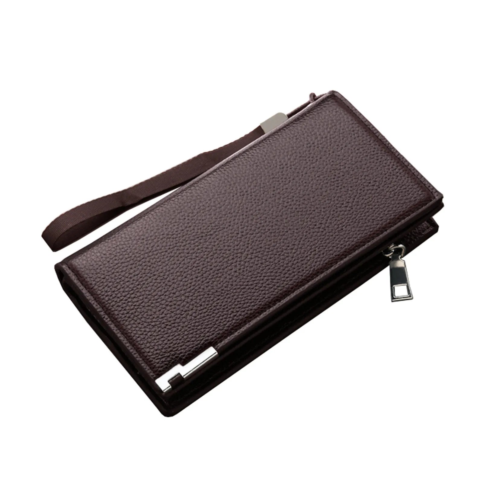 Men's ID Long Wallet Solid Holder Wallet for Women