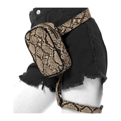 Hot Stylish Women Waist Leg Belt Leather Bag Fanny Pack For Hiking
