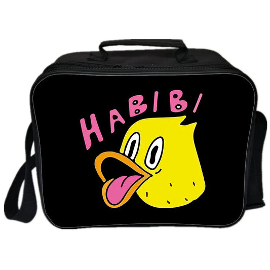 Canvas Lunch Bags Quackity Backpack Camping Insulated Handbags