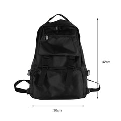 Japanese Backpack Women Men Nylon Student Large Shoulder Travel Rucksack