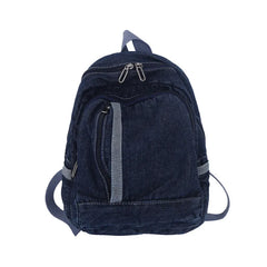 Jean Mini Backpack Shoulder Bag Leisure Denim Travel