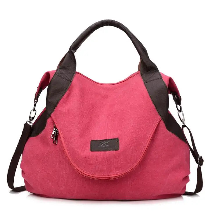 Canvas Women Handbags Casual Shoulder Bags Messenger Bag