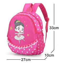 Kids Backpack Girls Dance Latin Ballet Bag Waterproof Nylon Children School Bags